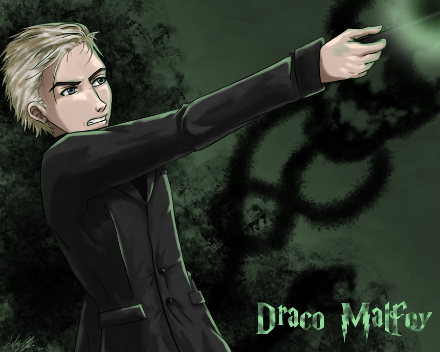 Wallpaper Draco Malfoy by Darkbutterfly137 on deviantART