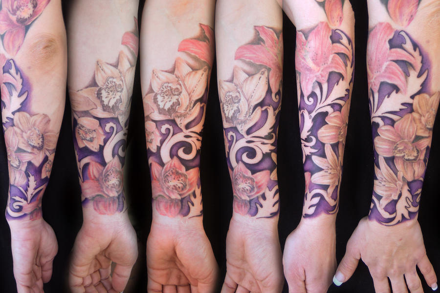 Malicicous Alice Tattoo 4 sleeve tattoo