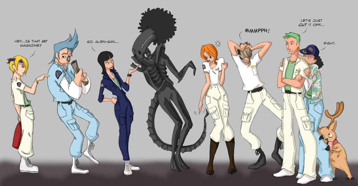 One_Piece_meets_Alien_by_scaragh