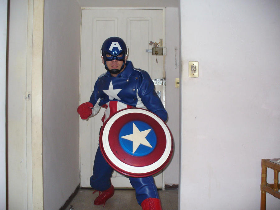 Captain America Cosplay - Wallpaper Actress