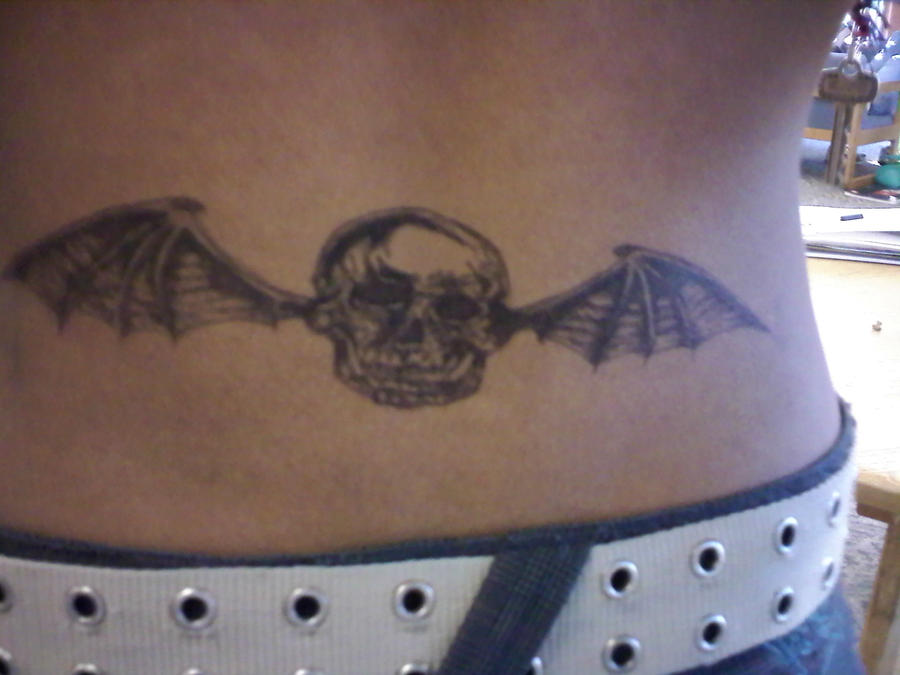 A7X death bat tattoo design by ~emololipop on deviantART