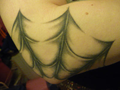 Spider Web Tattoo by aingsu on deviantART