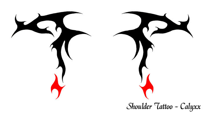 shoulder tattoo design 1 - shoulder tattoo