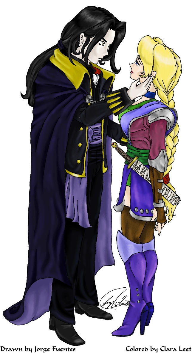 Collab____Alucard_and_Sonia_by_LauraBelmont