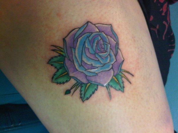 Tattoo 7 Old School Rose by sapphy on deviantART