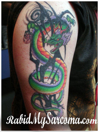 dragon tribal coverup tattoo