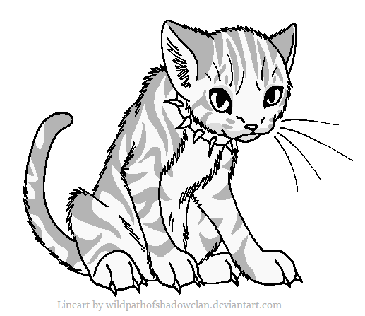 warrior cat coloring pages clan - photo #35