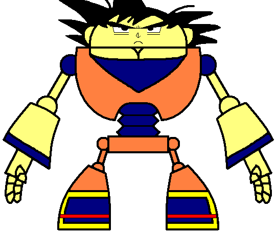 TKO Robot - Goku by ~ian2x4 on