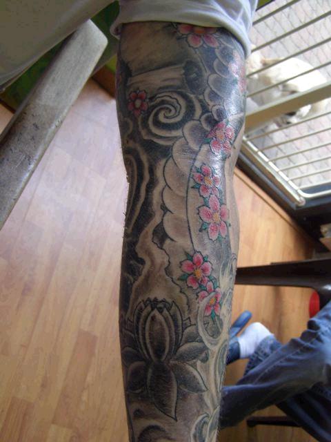Freehand japanese sleeve by WildThingsTattoo on deviantART