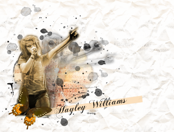Hayley Williams Collage by MollyMissB on deviantART