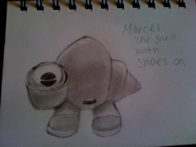 MARCEL THE SHELL WITH SHOES ON by ~evolkmann2 on deviantART
