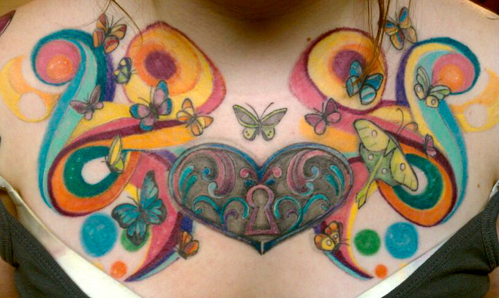 tattoo chest pieces. Chest Piece Tattoo