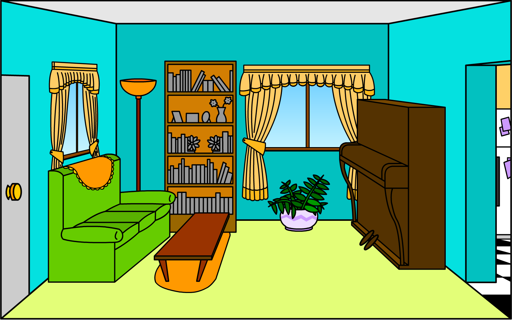 clipart living room - photo #17