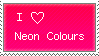 Neon Colours by dawn-of-stamps