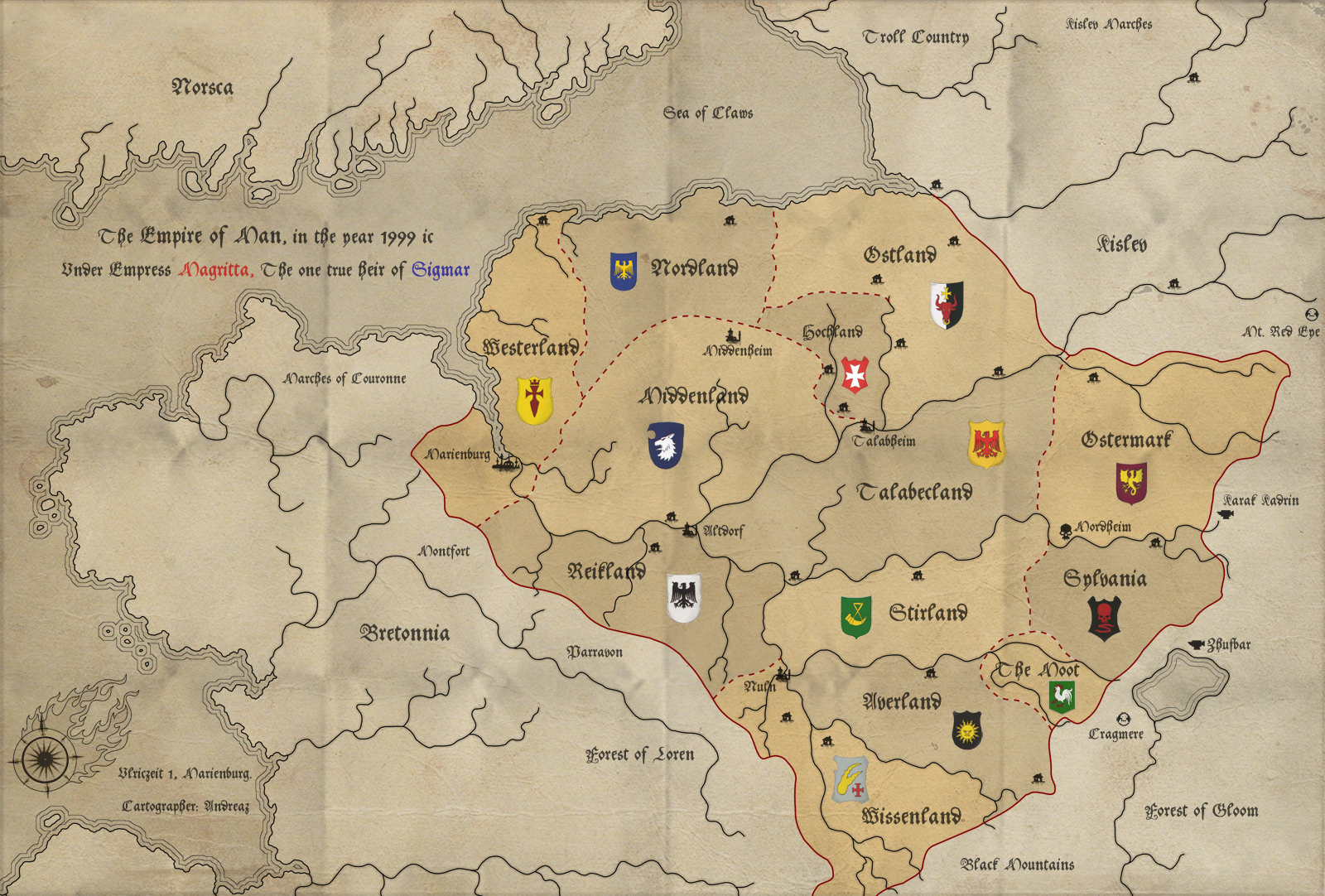 Featured image of post Warhammer Old World Map : Back in february, the warhammer community team offered an initial glimpse at the new map, focusing on the empire region.