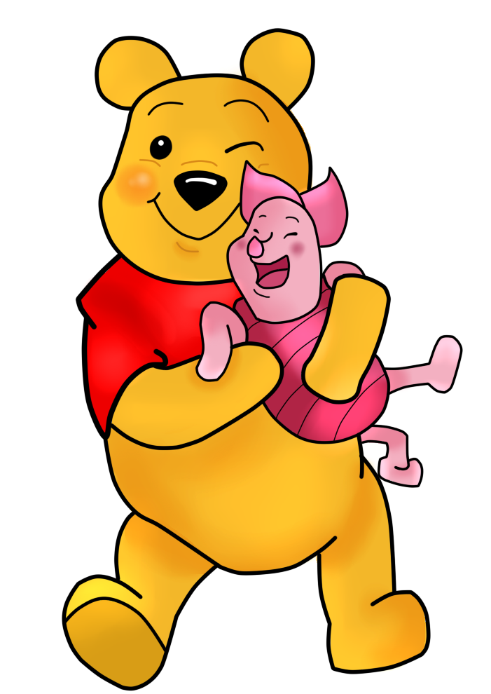Pooh Bear And Piglet by AliciaHawke on DeviantArt