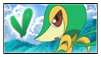 Snivy Stamp by Hime--Nyan