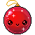 Bouncy Red Ornament by angelishi