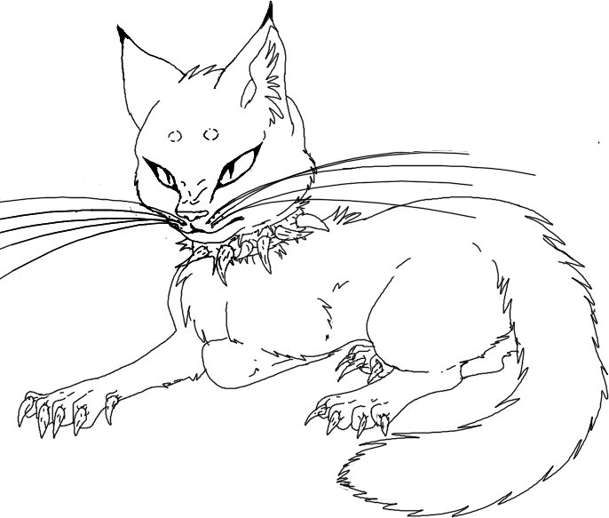 warrior cats coloring pages scourge of god - photo #8