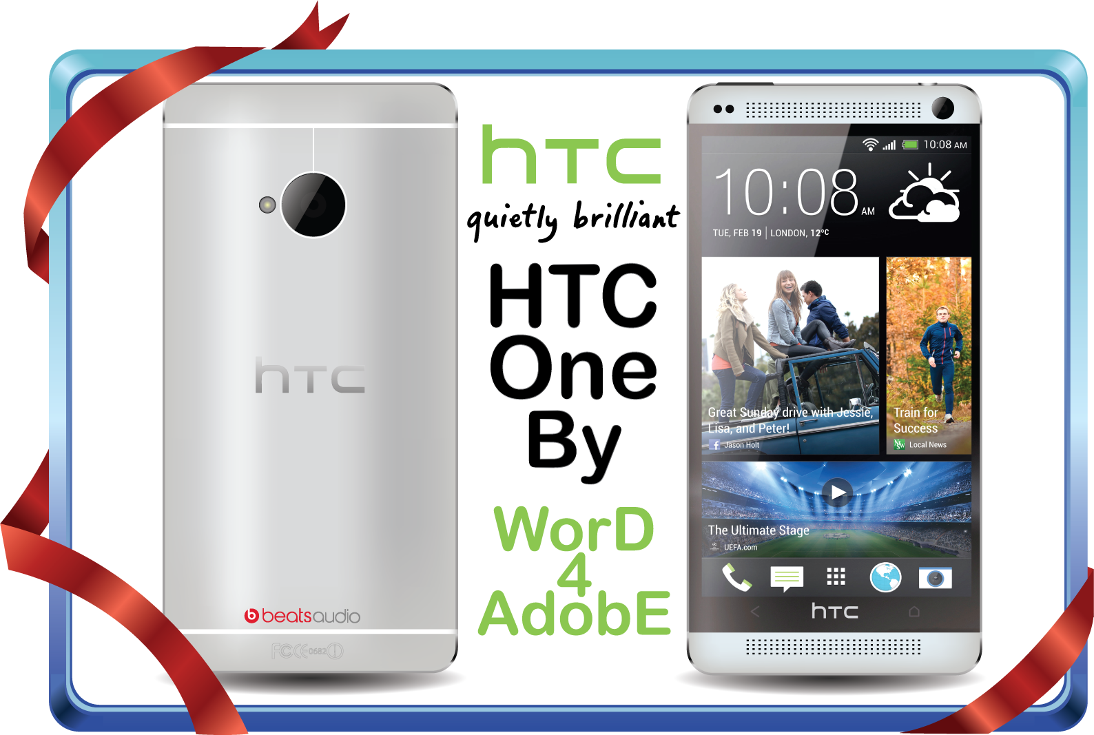 تصميم جوال HTC One ,, البوابة الرقمية ADSLGATE