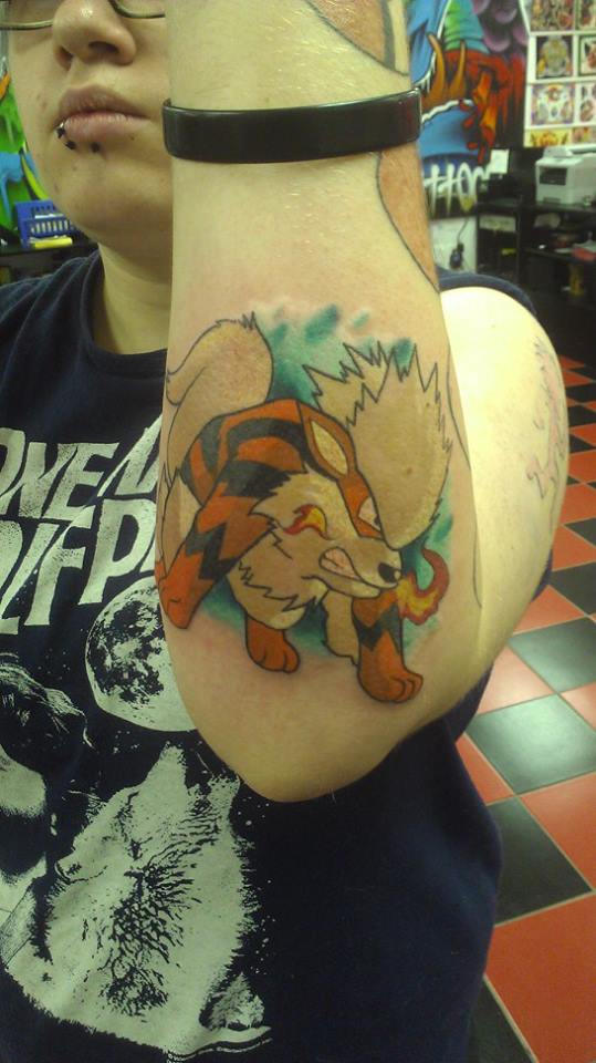 arcanine swag by deathtattoo83