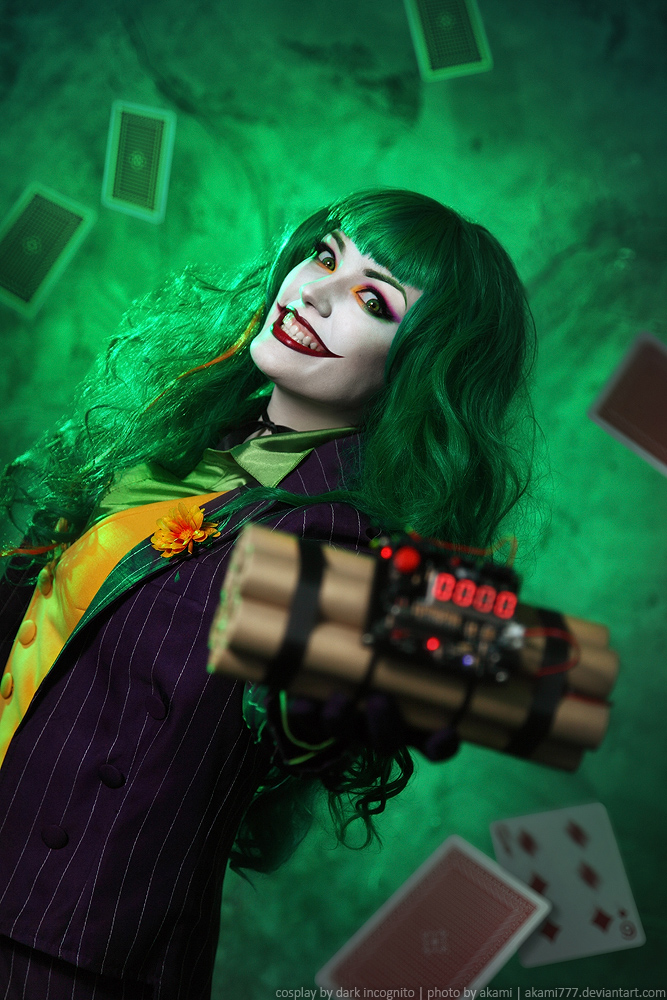 Female Joker cosplay 10 by HydraEvil