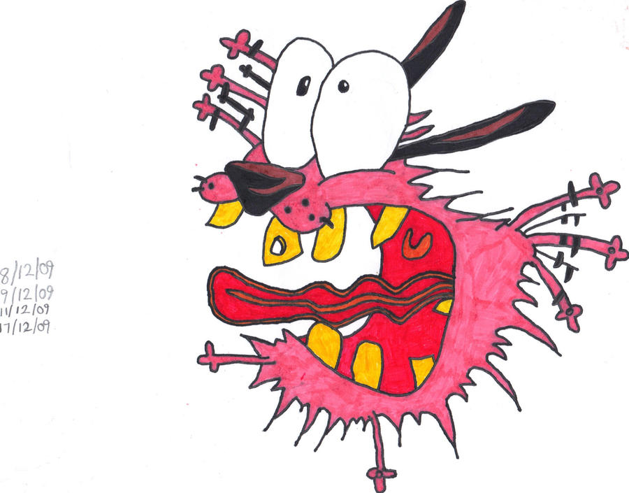 courage the cowardly dog wallpaper. COURAGE THE COWARDLY DOG by