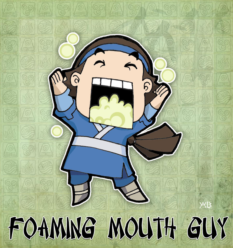 Foam From Mouth