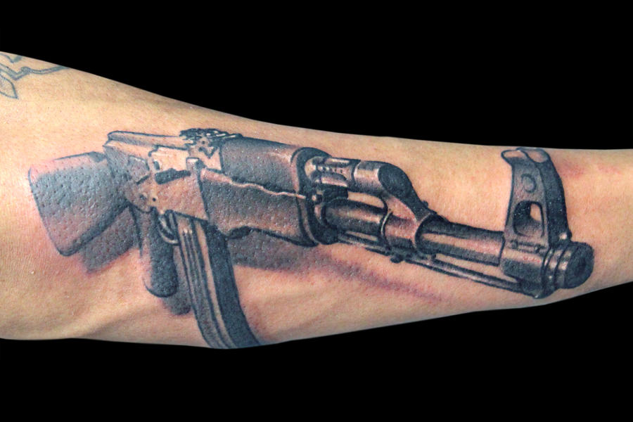 AK-47 tattoo (and other AK art)