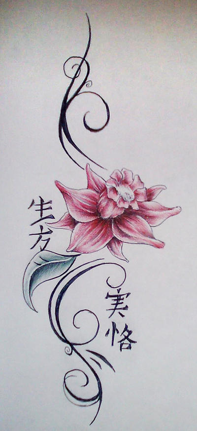 Flower Design flower tattoo