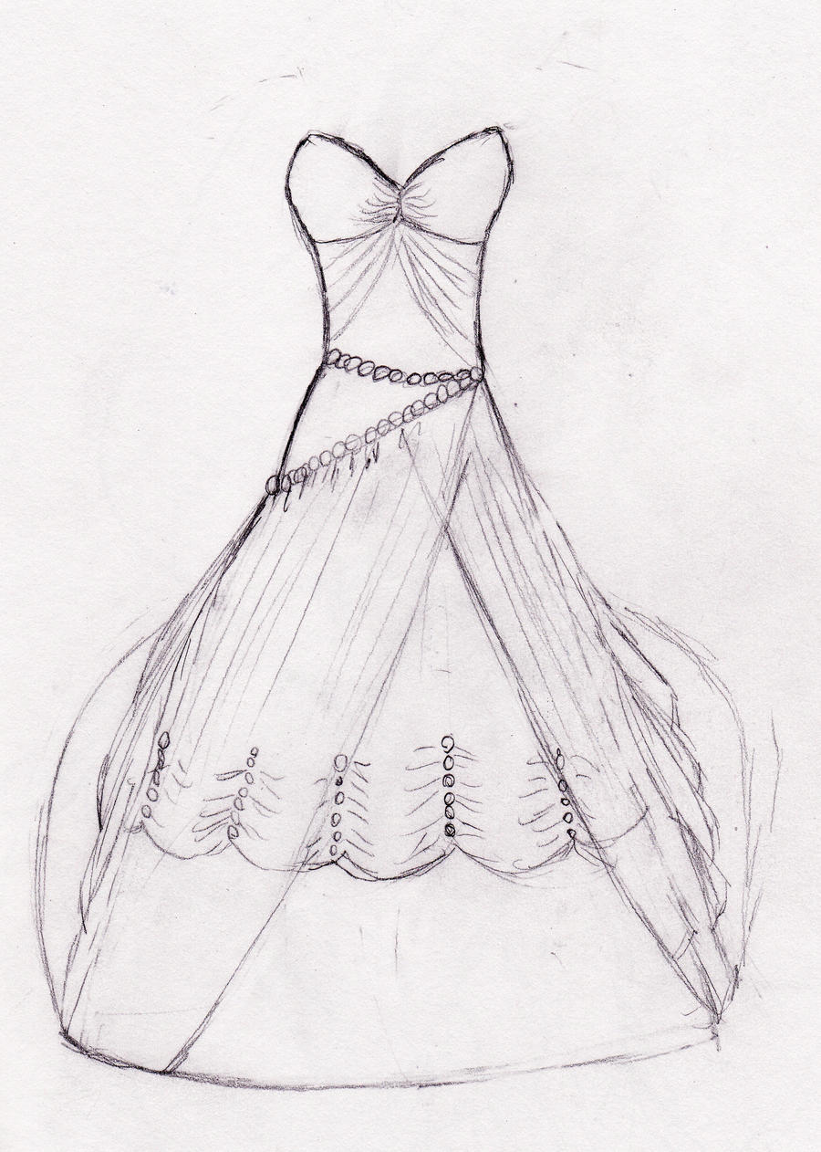 Another Wedding dress by Saturn-Neko