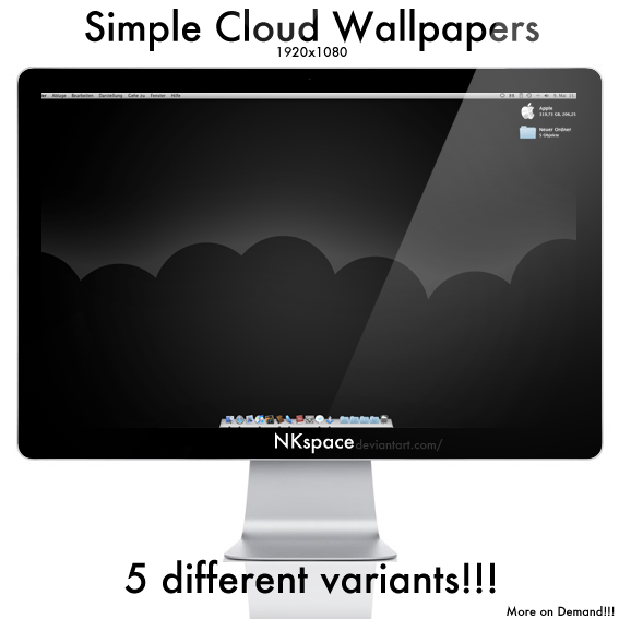 cloud wallpapers. Simple Cloud Wallpapers by ~NKspace on deviantART
