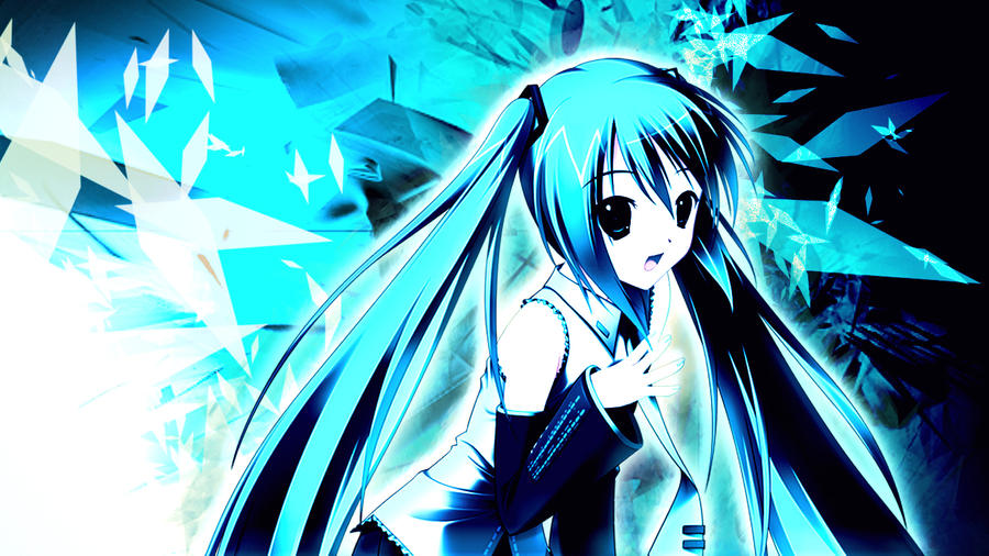 hatsune miku wallpaper. Hatsune Miku Wallpaperquot;01quot; by