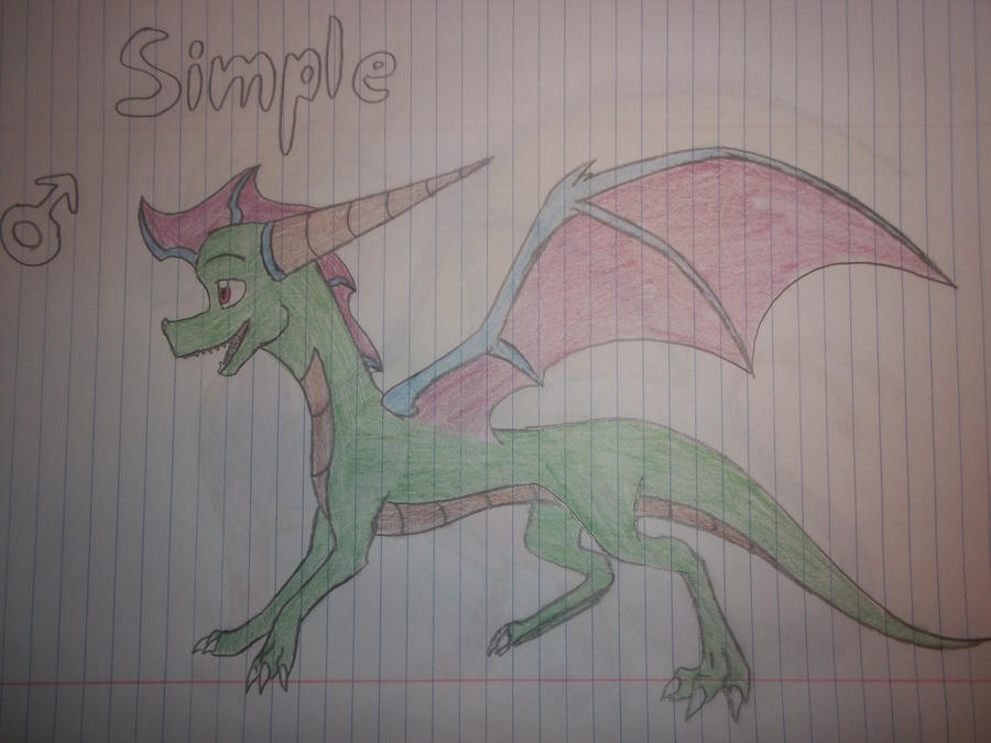 Simple Dragon by Yorialu on deviantART