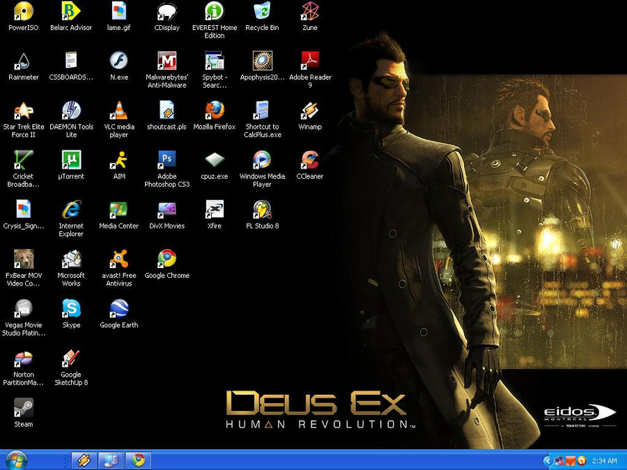 Deus Ex: HR Wallpaper by