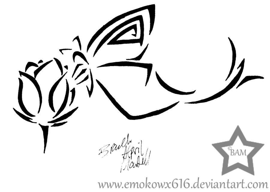 tribal butterfly tattoo by brandiapril09 on deviantART