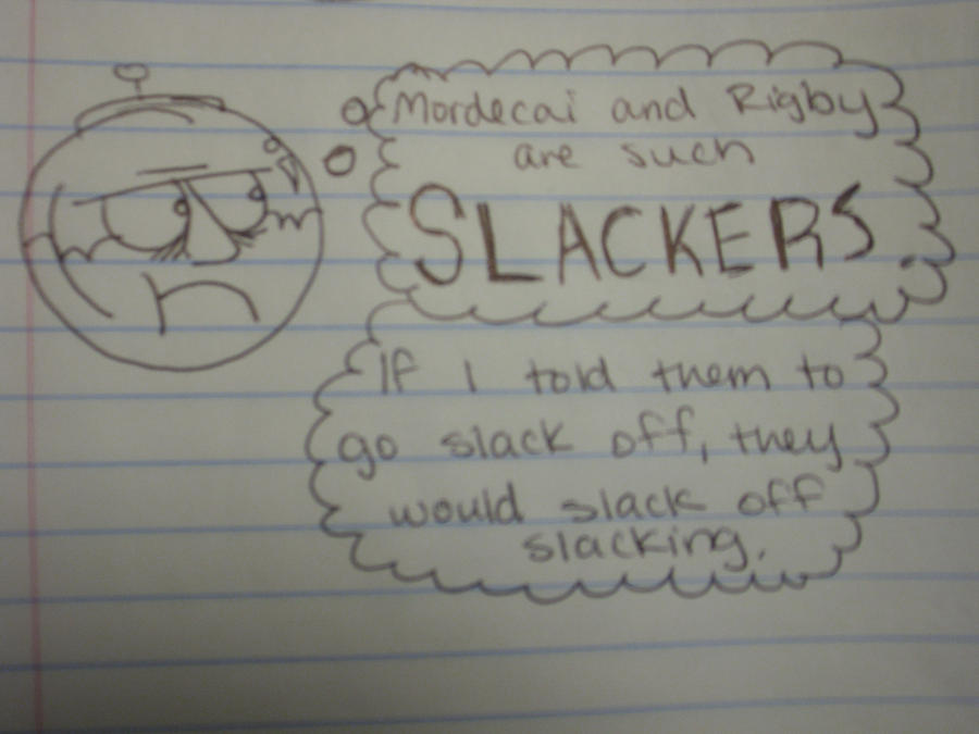 Regular Show: SLACKERS. by ~RS-Benson on deviantART