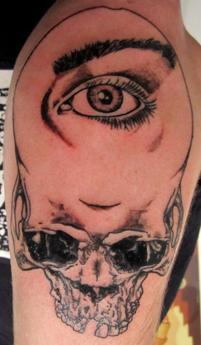 Pushead Art Tattoo by OnTheLastRoad on deviantART