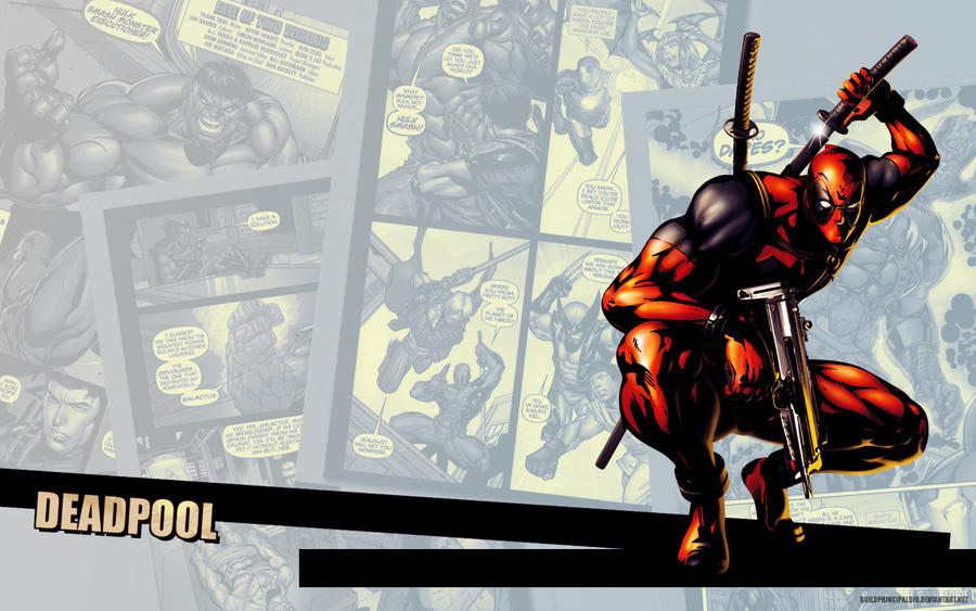 deadpool wallpaper. MvsC3 - Deadpool Wallpaper by