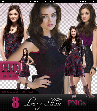Lucy Hale png pack - HQ by Sharah11