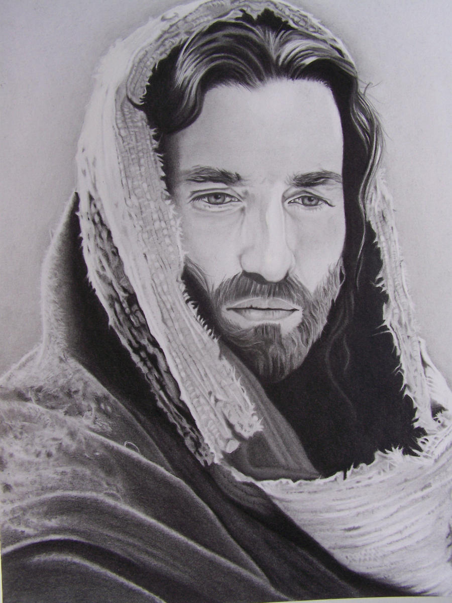 Pencil Drawing of Jesus
