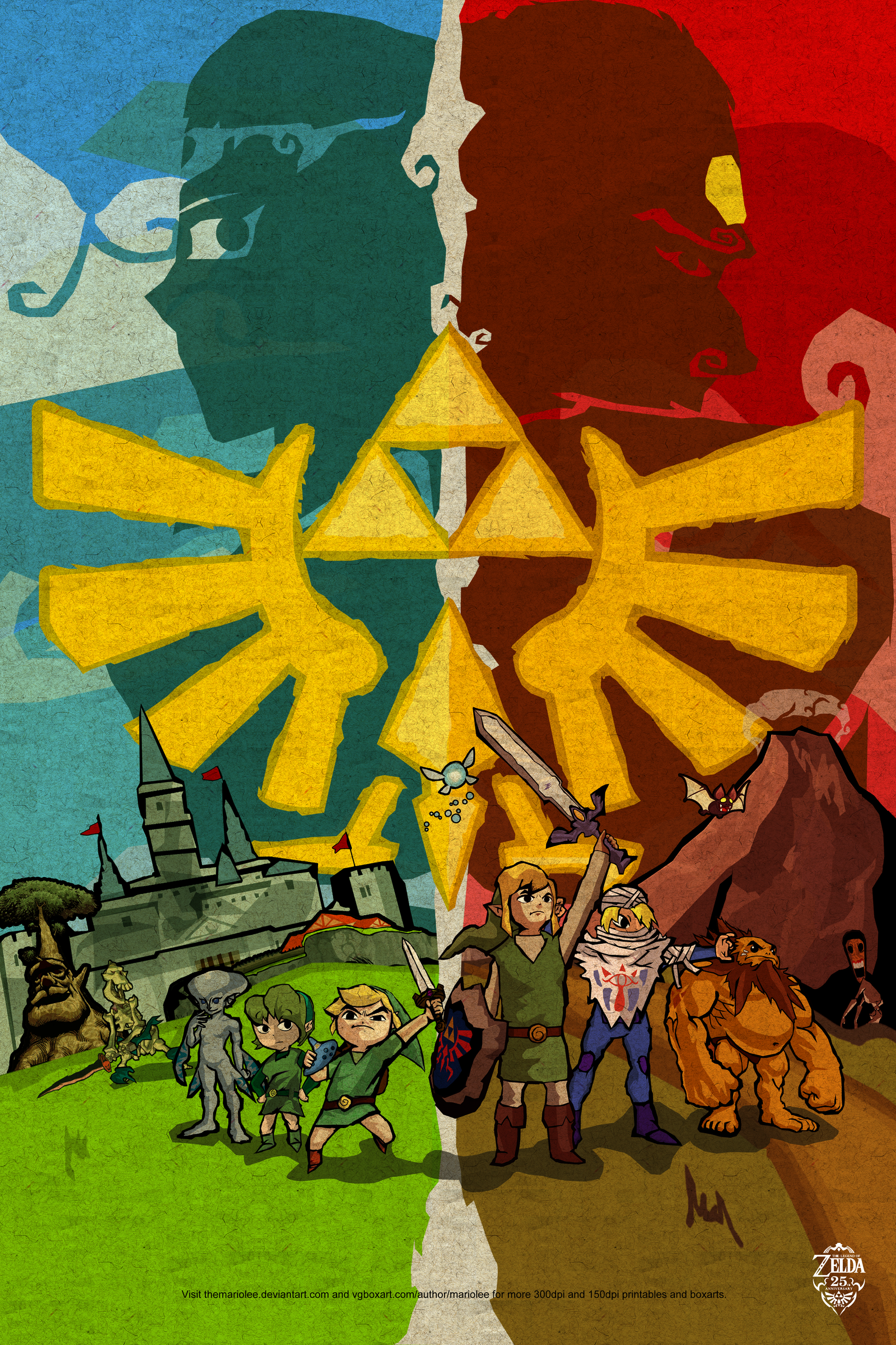 ocarina_of_time_stylized_poster_by_themariolee-d4kigz2.png