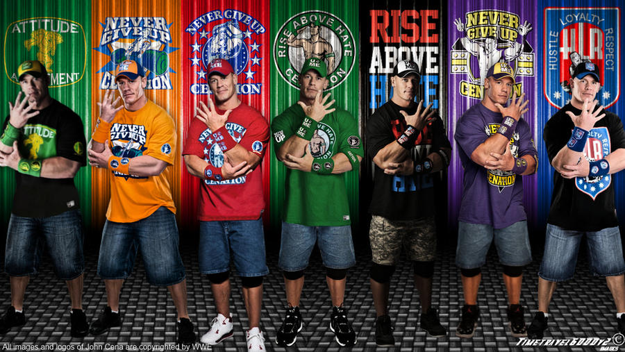 The Evolution of John Cena : r/SquaredCircle