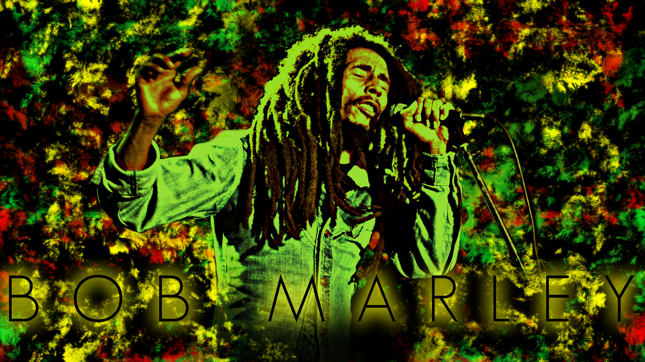 The Color of Bob Marley by hexarrow on DeviantArt
