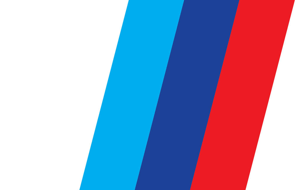 Bmw stripes logo