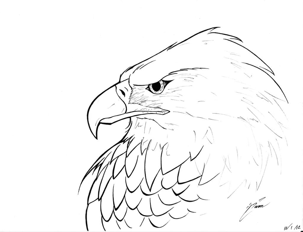 eagle coloring pages easy - photo #21