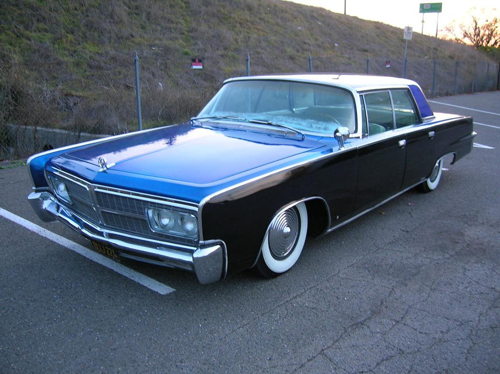 1965 Chrysler imperial crown black #1