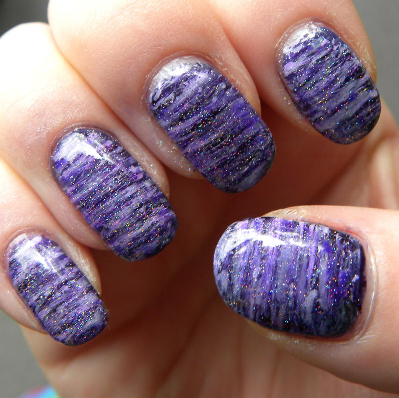 Fan of Purple Nail Art by quixii on DeviantArt