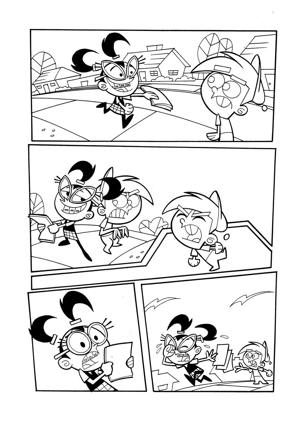fairly odd parents coloring pages games kids - photo #38
