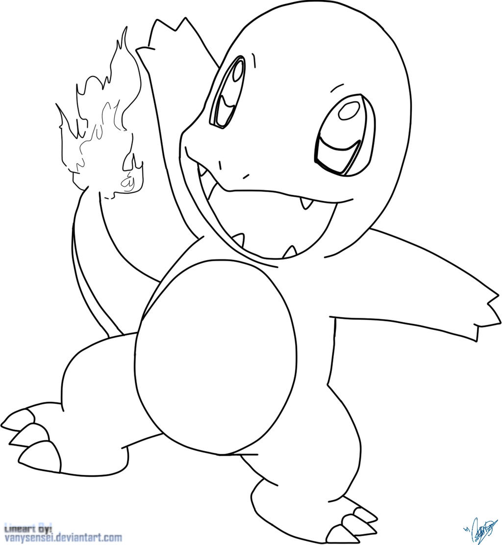 charmander Colouring Pages (page 3)
